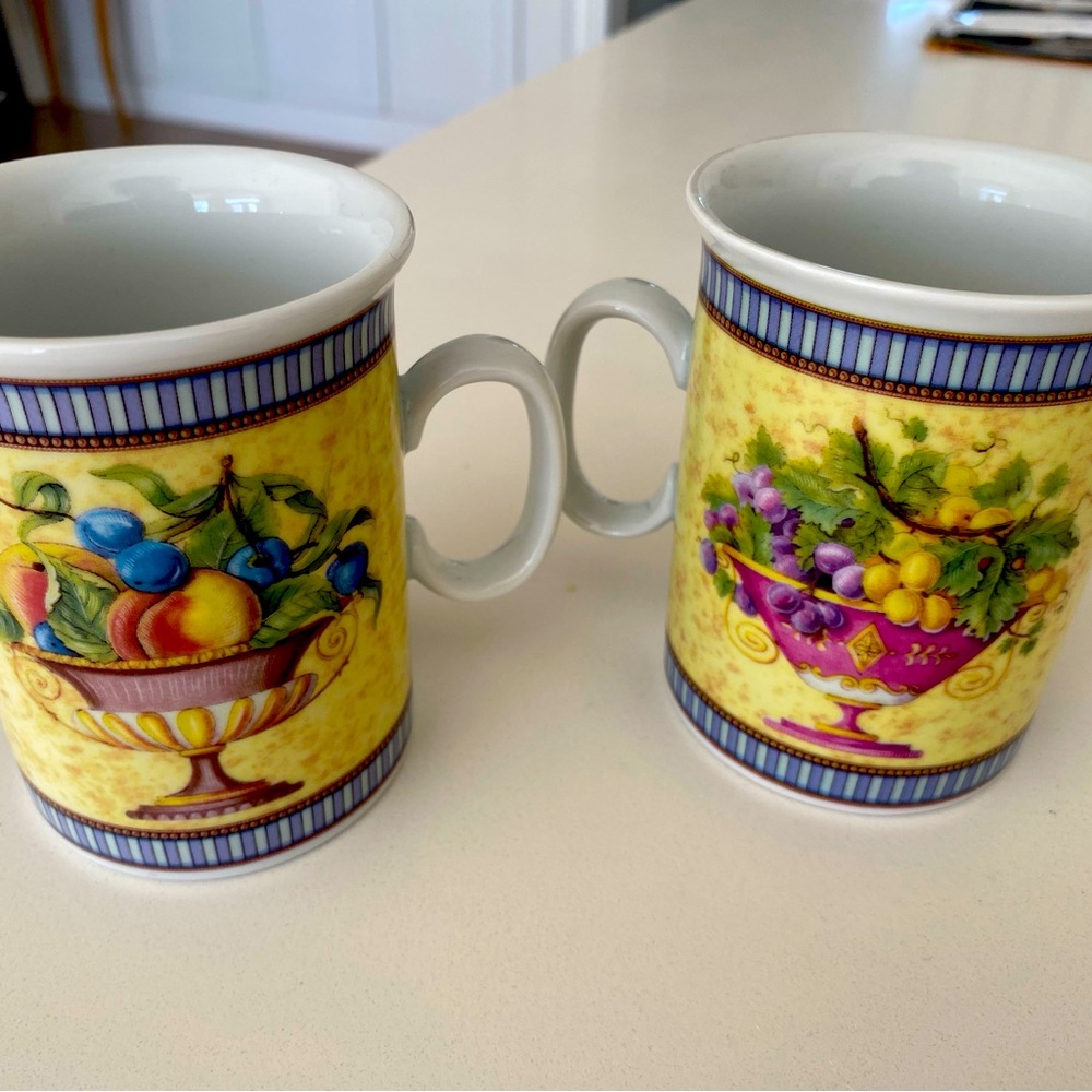 Henriette original porcelain mugs